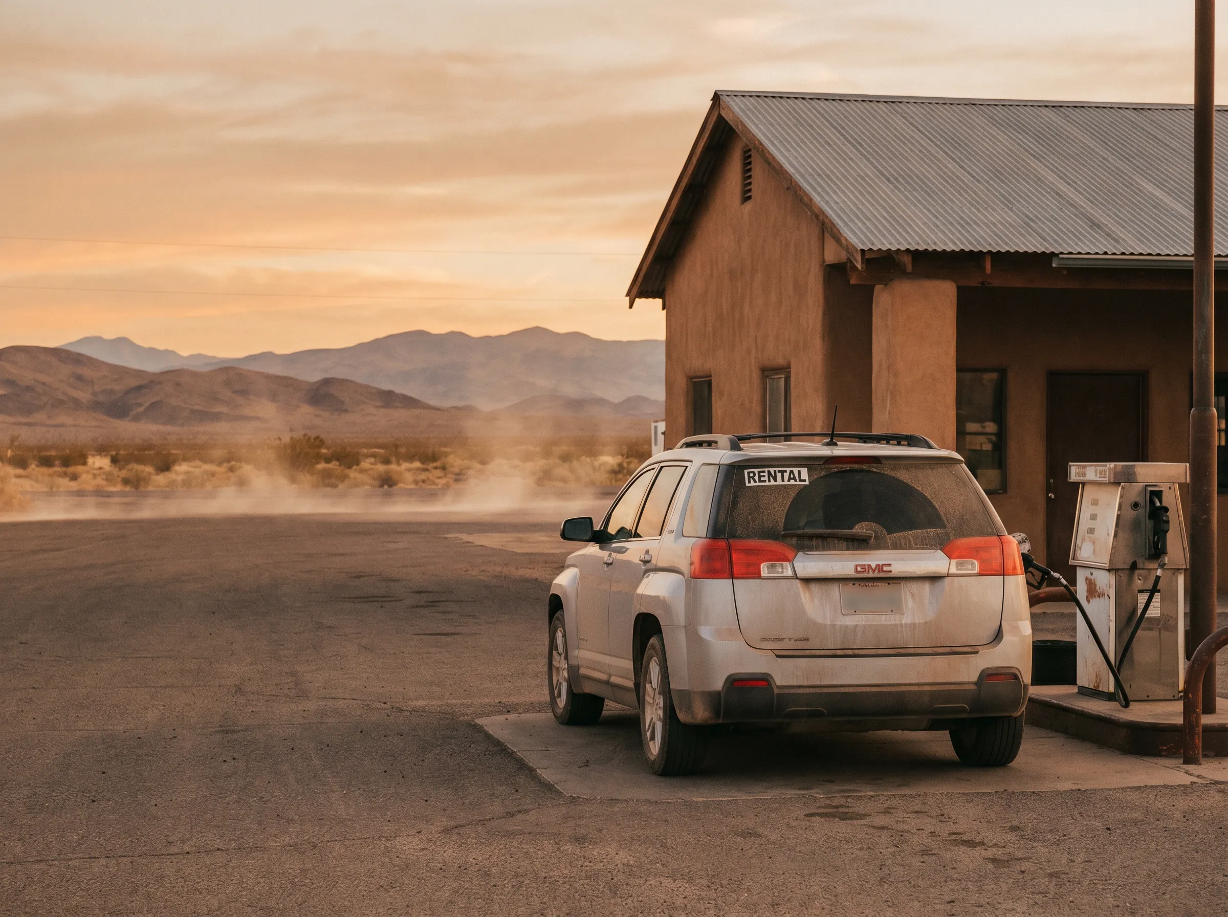 Заправка перед возвратом арендованного автомобиля