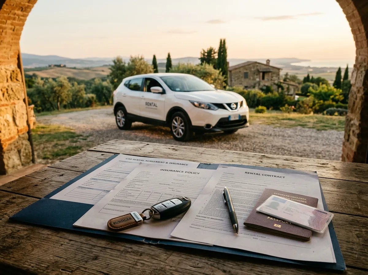Документы и полис страхования при аренде автомобиля